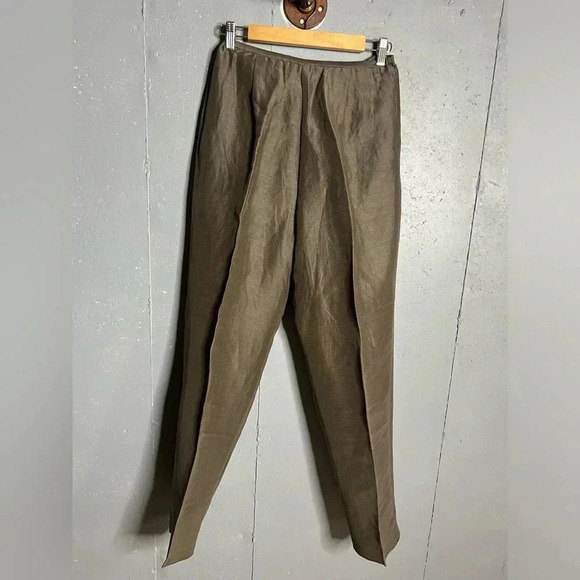 Eileen Fisher lineman’s silk blend pants.  Size S - Picture 2 of 7